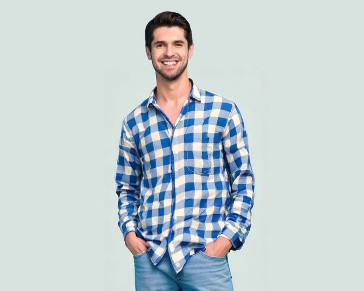 Full sleeve check shirt