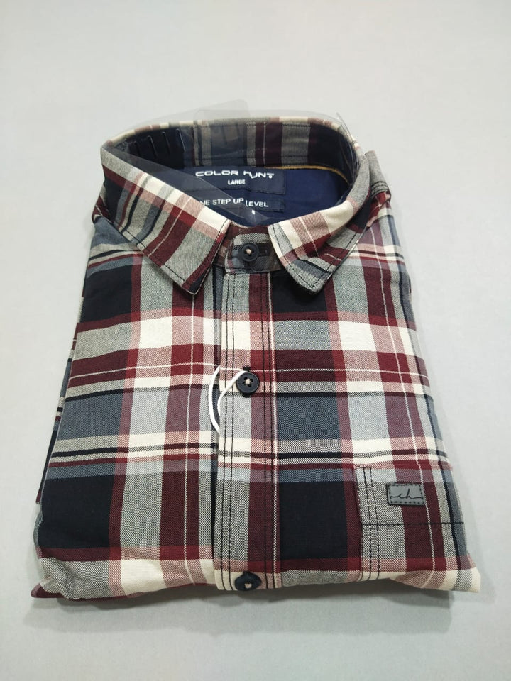 Full sleeve check shirt