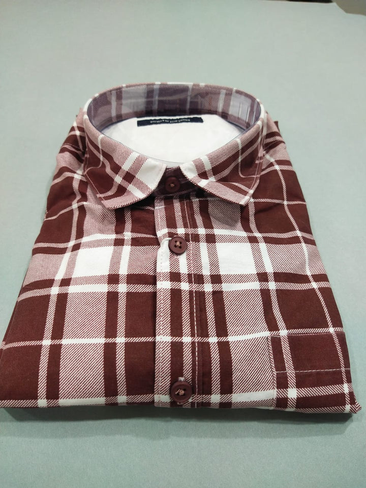 Full sleeve check shirt