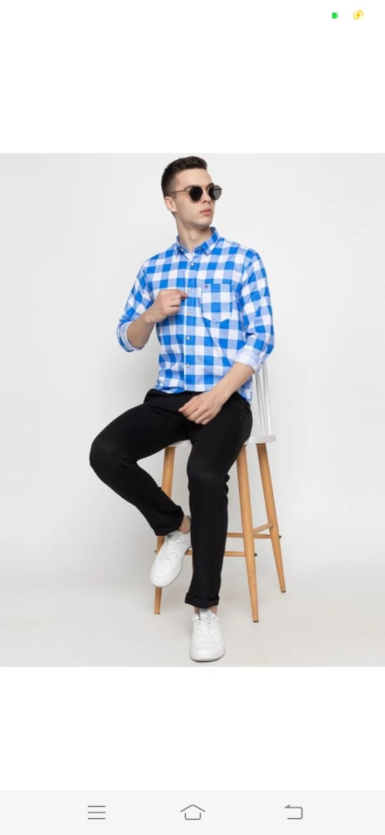 Full sleeve check shirt