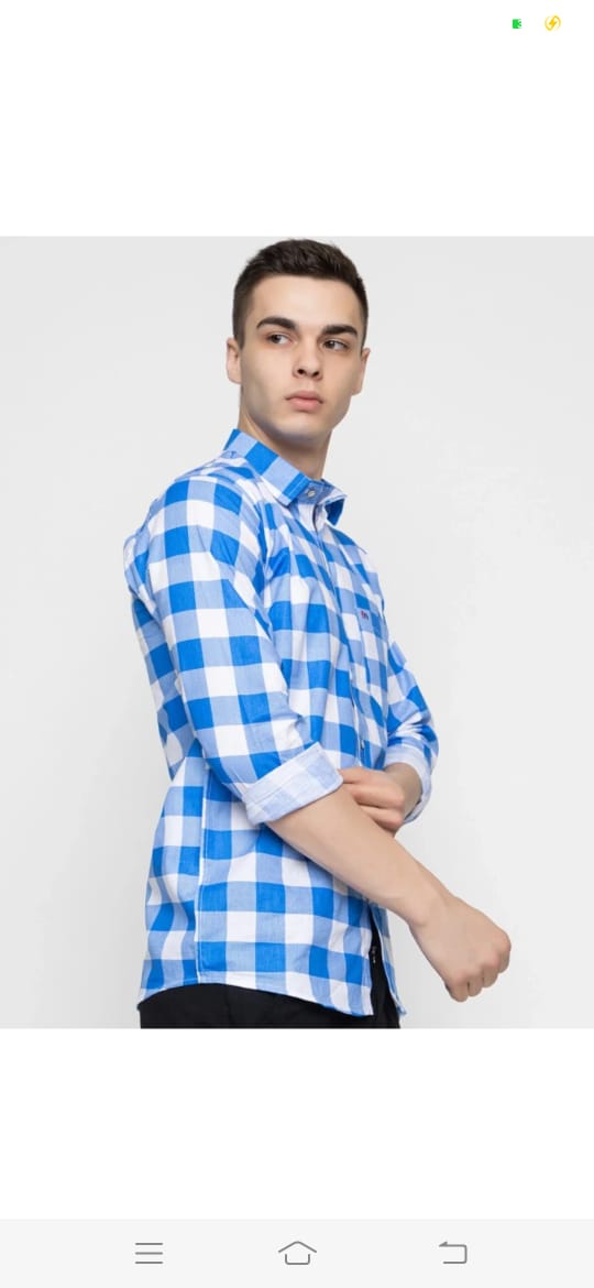 Full sleeve check shirt