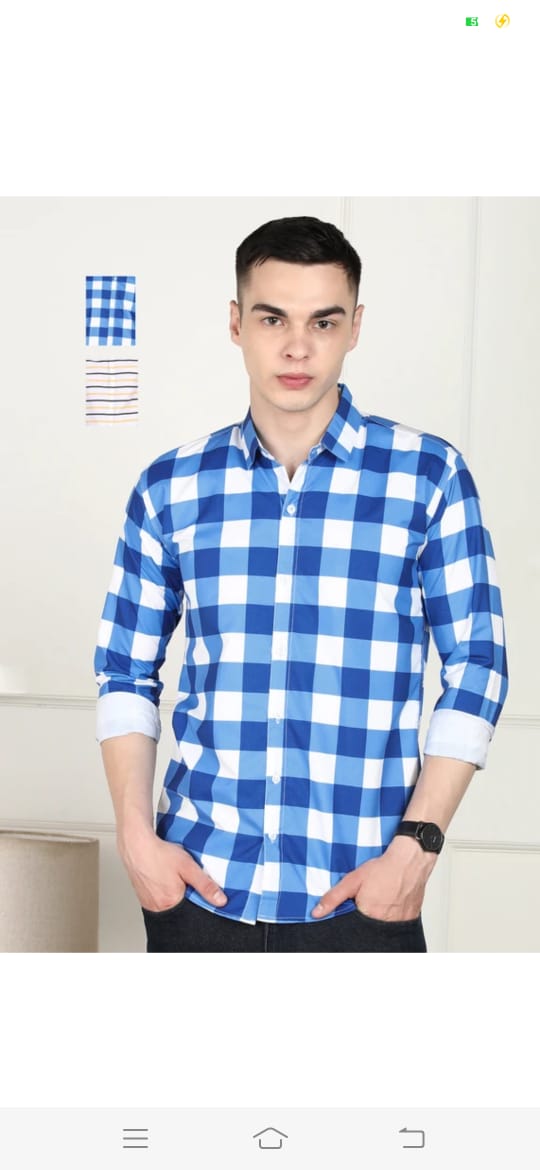 Full sleeve check shirt