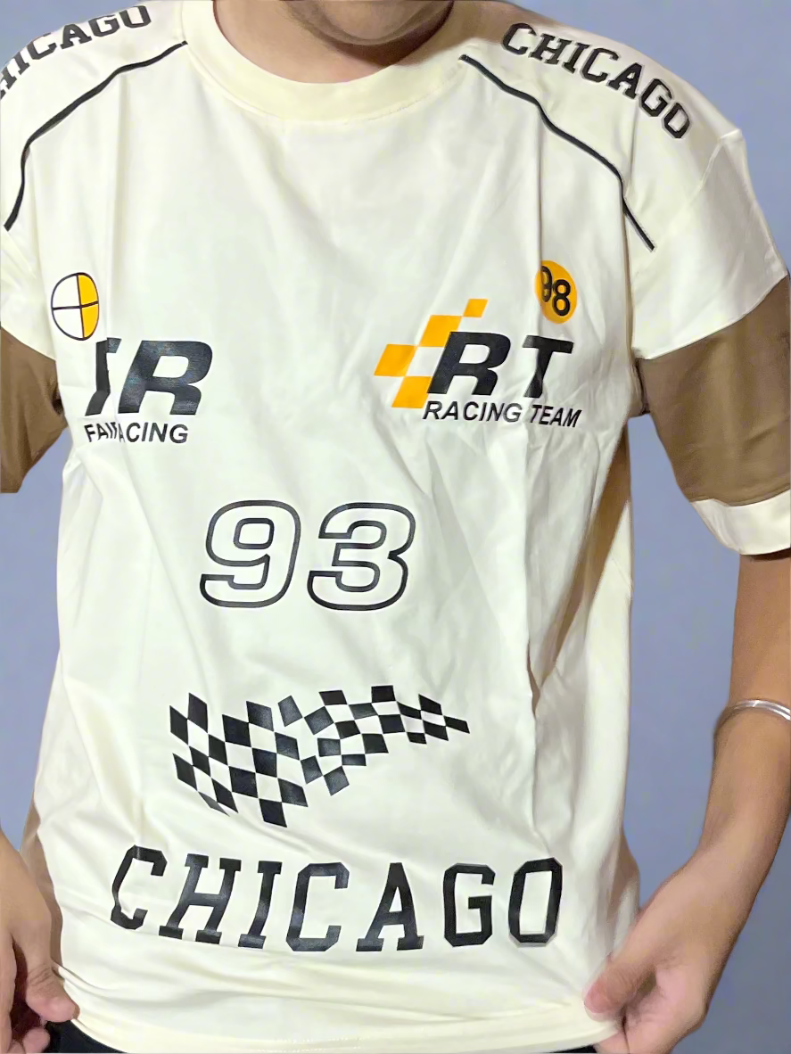 Drop shoulder t shirt