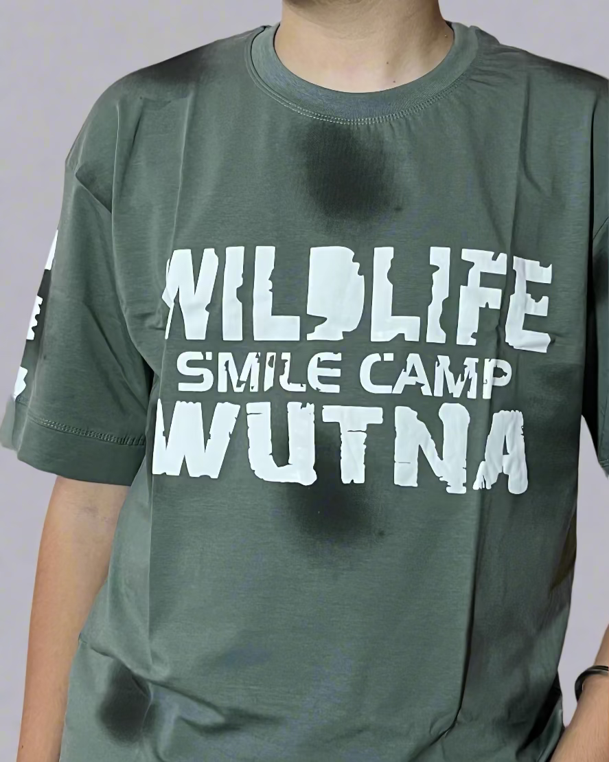 Drop shoulder t shirt