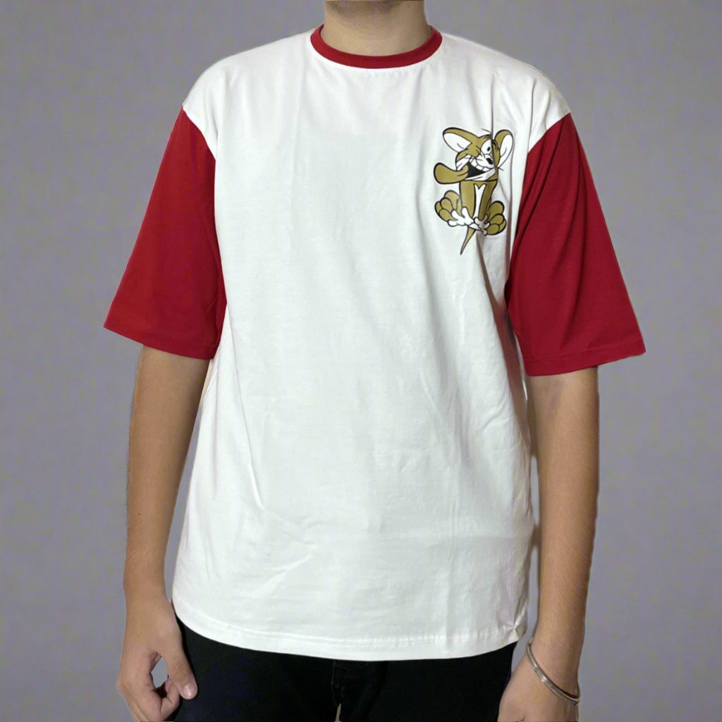 Drop shoulder t shirt