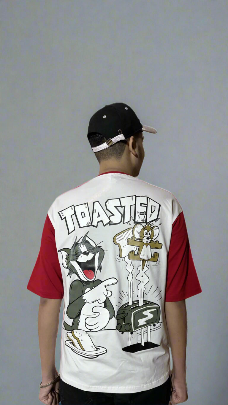 Drop shoulder t shirt