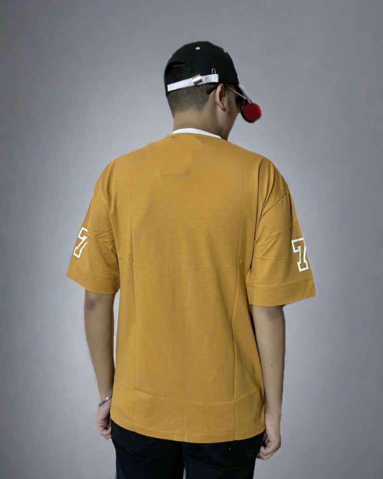 Drop shoulder t shirt