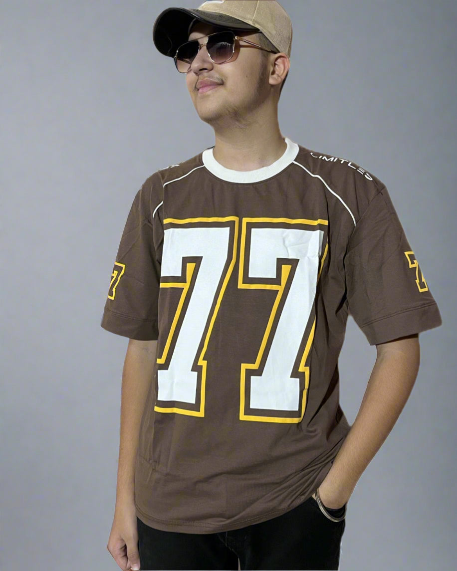 Drop shoulder t shirt