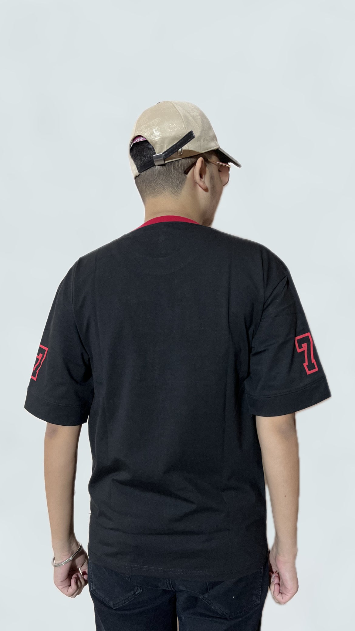 Drop shoulder t shirt