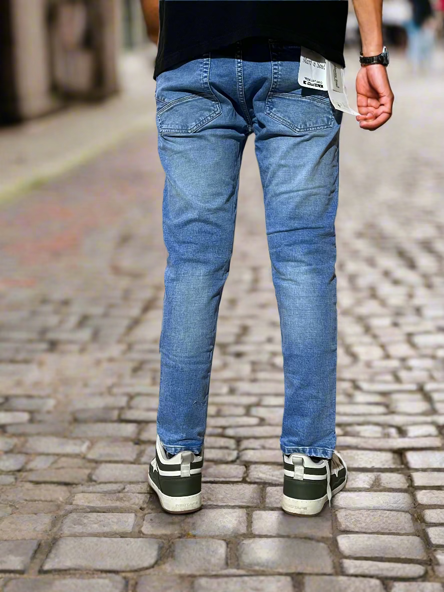 Light sky blue jeans