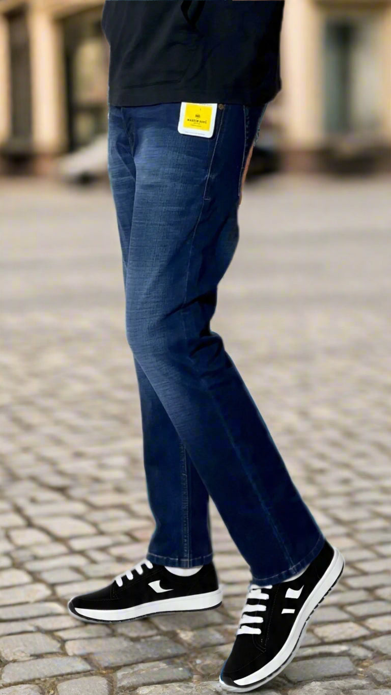 Dark blue with white shade