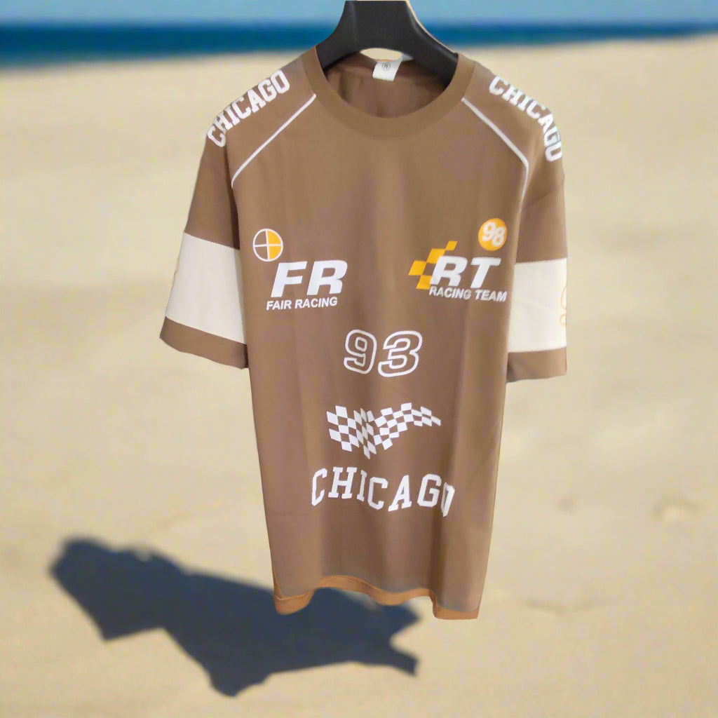 Drop shoulder t shirt