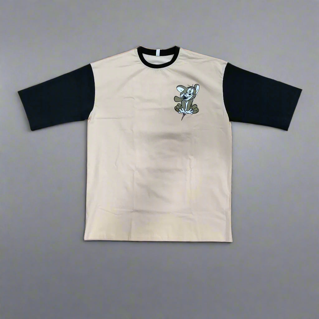 Drop shoulder t shirt