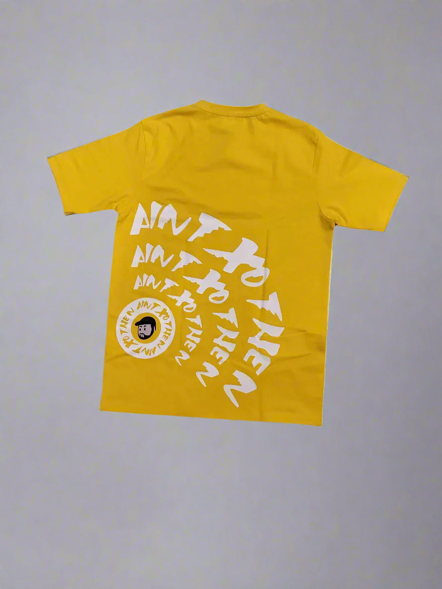 Normal fit yellow t shirt