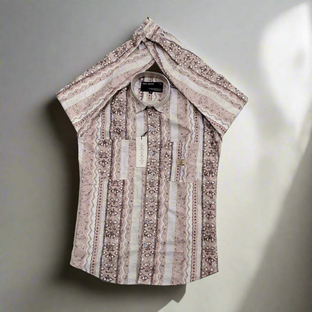 Full sleeve print shirt