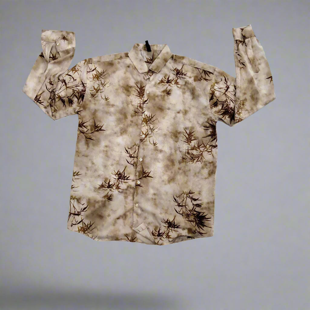Full sleeve drop shoulder shirt