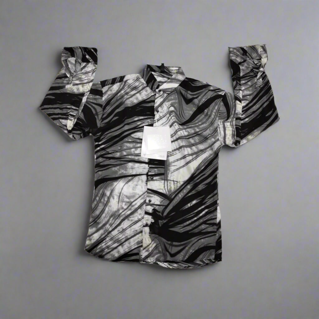 Full sleeve drop shoulder shirt